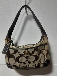 COACH Signature Handbag With Dust Protector Bag