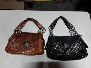 2-Montana West Studded Handbags