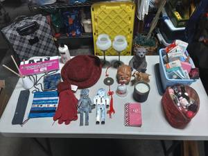 Lot Of Fingernail Supplies, New Hat & Glove Set, Misc. Decor & Collectibles