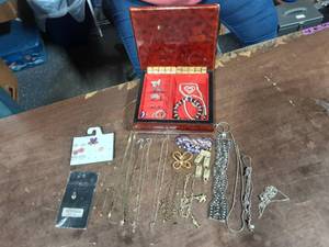Jewelry Box & Contents