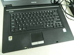 lot 75 image: Toshiba Satellite Laptop with Windows XP