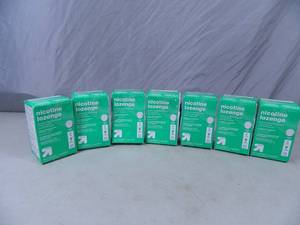 lot 9 image: 7 New Boxes of Nicotine Lozenges