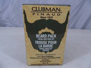 lot 31 image: New Clubman Pinaud Beard Care Pack