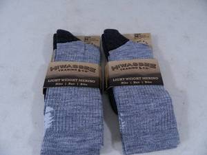 lot 58 image: 2 New Pair of Merino Wool Socks