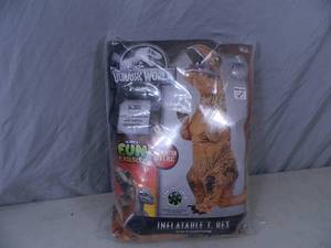 lot 66 image: New Inflatable T-Rex Costume