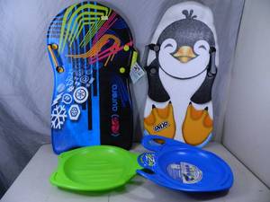 lot 78 image: 3 New Snow Sleds