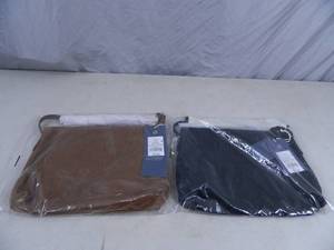 lot 113 image: 2 New Suede Purses