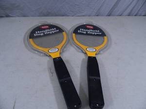 lot 118 image: 2 New Electric Handheld Bug Zappers