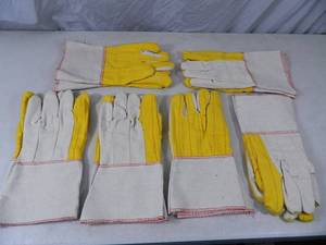 lot 121 image: 6 New Pairs of Industrial Work Gloves