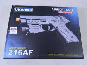 lot 122 image: New Airsoft Pistol