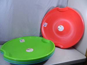 lot 165 image: 5 New Flexible Flyer Sleds