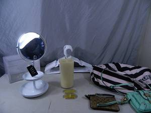 lot 181 image: Coach Wristlet, New Mirror, and More