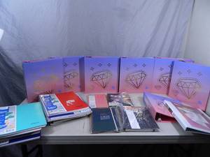 lot 185 image: Light Up Binder, Notebooks, and More