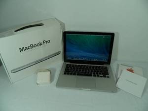 lot 76 image: Apple Macbook Pro 13 inch Laptop Computer