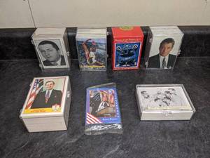 lot 145 image: Assorted Trading Cards Presidential, Persian Gulf Heroes, Rock Greats, etc.