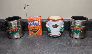 lot 158 image: Assorted Minnesota Wild Memorabilia