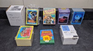 lot 161 image: Lot of Vintage Non-Sports Trading Cards - Dick Tracy, Peanuts, E.T., etc.