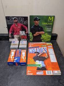 lot 69 image: Lot of Tiger Woods and PGA Memorabilia