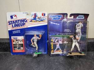 lot 78 image: Cal Ripen Jr. and Tom Brunansky Starting Lineup Figures in Boxes