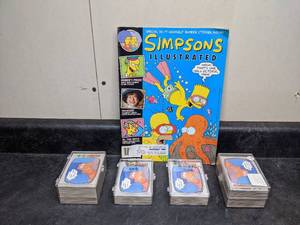 lot 83 image: Simpsons Trading Card Sets & Simpsons Magazine