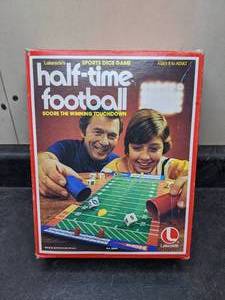 lot 89 image: Half-Time Football Tabletop Game