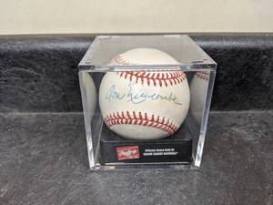 lot 7 image: Autographed Don Newcombe Official MLB Game Ball