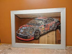 lot 11 image: David Kimble Coors Light #40 Dodge Race Car Mirror