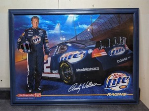 lot 17 image: Rusty Wallace #2 NASCAR Driver Framed Print