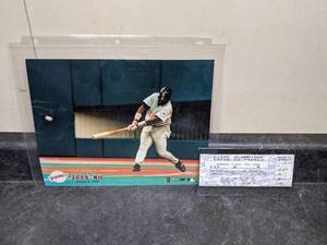 lot 47 image: Tony Gwynn 3000th Hit Photograph with Full Game Ticket