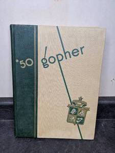 lot 55 image: 1950 University of Minnesota Yearbook - The Gopher Bud Grant