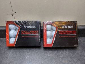lot 173 image: Two Sealed Boxes of Refurbished Golf Balls - Callaway and Taylormade