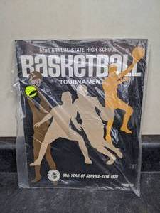 lot 217 image: 1974 MHSL State Basketball Program Mark Olberding