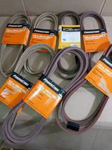lot 50 image: MTDCub Cadet SLT Tractor Deck Belt- mixed