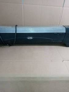 lot 59 image: Lasko 5624 Low Profile Room Space Heater, Black-Features Natural Convention Heat for Silent - used
