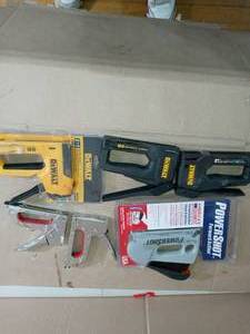 lot 67 image: lot sorted with Staple guns