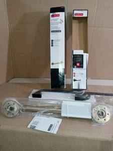 lot 78 image: Contemporary 18 in. x 1-14 in. grab bar  and 18towel bar- open box not used