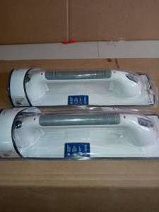 lot 81 image: 16 in. Suction Cup Grab Bar by Glacier Bay- not used- set of 2