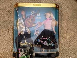lot 66 image: Elvis and Barbie Collector Set Never Opened
