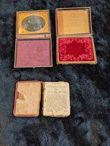 lot 172 image: Very Old Washington Book and Frames - Rare and Unique