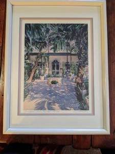 lot 207 image: Hemingway House Key West Art by Robert Kennedy 5801500