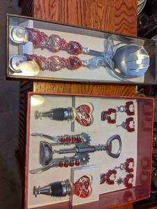 lot 238 image: Barware Utensils - Wine Opener, charms, spoons and Corks