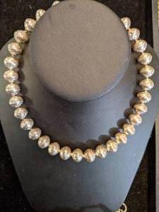 lot 120 image: Sterling Silver Necklace