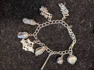 lot 123 image: Minnesota Twins Charm Bracelet