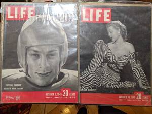 lot 291 image: Life Magazines 1948 and 1949