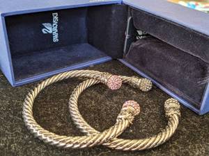 lot 102 image: Swarovski Bracelets just beautiful