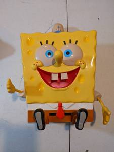 lot 271 image: Sponge Bob Square Pants Talking Cookie Jar