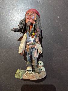 lot 278 image: Captain Jack Sparrow Bobblehead - NECA Disney