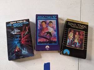 lot 22 image: 3 Star Trek Beta Movies