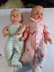 lot 46 image: Horsman Doll 1958 and AMER Char Doll