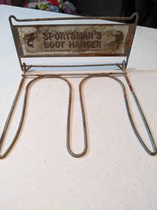lot 51 image: MJR Industries Vintage Sportsmans Boot Hanger